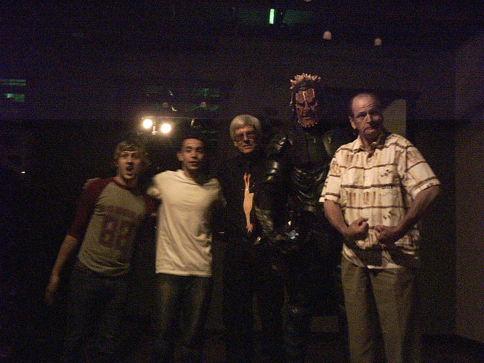 Justin, Brody, Oscar, Alien Warrior, and Brian Hoffman